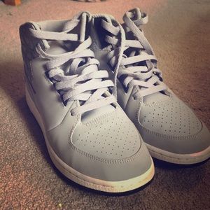Grey Air Jordan’s